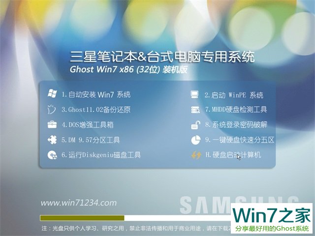 ǱʼǱGHOST win7x32λ 輤콢 V2018.07 